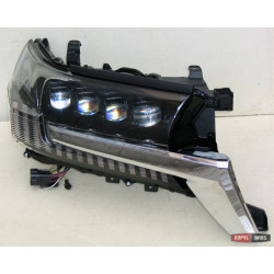 Toyota Land Cruiser 200 2016+ передняя оптика Full LED LD