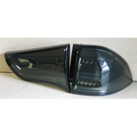 Mitsubishi Pajero Sport 2011-2018 задняя LED оптика черная стиль Audi