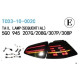 Volkswagen Golf 7 задня LED оптика стиль 7.5 чорна