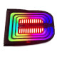 Toyota FJ Cruiser задняя оптика FULL LED черная RGB тип CP
