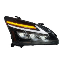 Lexus RX350 2003+ передняя оптика Full LED черная ZW
