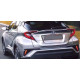 Toyota C-HR 2016+ LED вставки катафоты в задний бампер красные