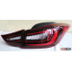 Hyundai Elantra MD оптика задняя красная LED стиль YZ