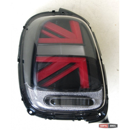 Mini Cooper F55/F56/F57 задние фары LED красно-черные Union Jack
