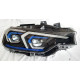 BMW 3 серии F30 передние фары LED FULL LED G20 look