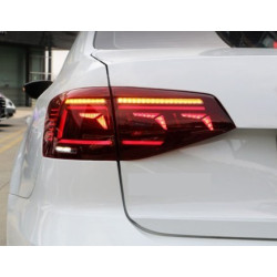 Volkswagen Jetta Mk6 2015+ оптика задняя LED красная стиль 2020
