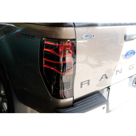 Ford Ranger T6 T7 задние фонари LED черные