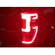 Ford Ranger T6 T7 задние тюнинг фонари LED черные V1
