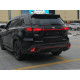 Toyota Highlander 2014 XU50 оптика Lexus стиль задняя LED черная тип CP