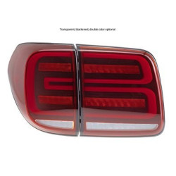 Nissan Patrol Y62 задние фары LED красные