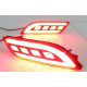 Jeep Compass 2017+ LED вставки катафоты в задний бампер 2 режима WC1