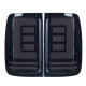 Volkswagen Amarok 2009+ тюнинг фонари задние черные WC