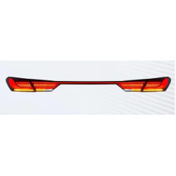 Toyota Camry XV70 задние фары LED черные