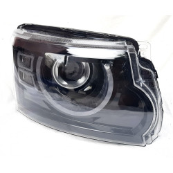 Land Rover Discovery 3 2004+ передні фари Full LED чорні стиль Defender