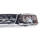 Land Rover Discovery 3 2004+ оптика передняя Full LED черная стиль Defender ZH
