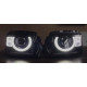 Land Rover Discovery 4 2009+ оптика передняя Full LED черная стиль Defender ZH