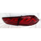 Mitsubishi Lancer X задні фари LED червоні стиль CP