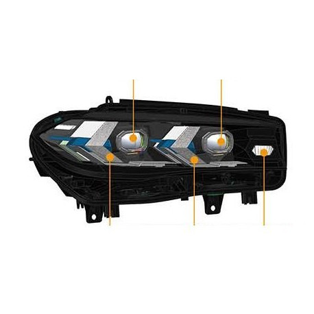 BMW X5 F15 передні фари FULL LED G05 2024+ look стиль SY
