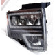Ford F150 Mk12 2009+ оптика передняя Full LED черная YZ1