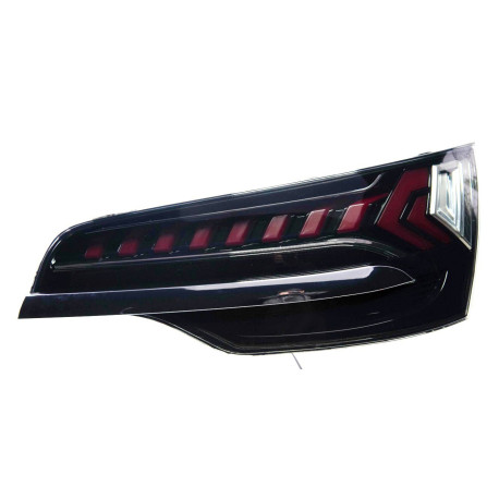 Audi Q7 2012+ оптика задняя FULL LED тюнинг черно красная