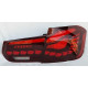 BMW 3 серии F30 2012+ оптика задняя красная LED стиль M4 Oled