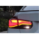 BMW 3 серии F30 2012+ задние фонари LED стиль M2 2023+ look черные