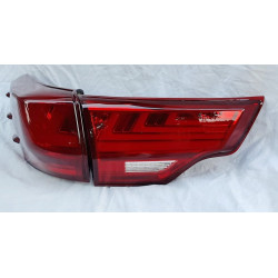 Toyota Highlander XU50 2014 задние фонари LED стиль Lexus WH