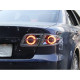Mazda 6 GG 2003+ задние фонари LED хром стиль 2020+