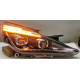 Hyundai Sonata YF передние фары FULL LED стиль TLZ