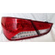 Hyundai Sonata YF задние фонари LED красные стиль WH