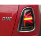 Задняя LED оптика Mini Cooper R56 2006+ Union Jack черно-красная