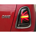 Задня LED оптика Mini Cooper R56 2006+ Union Jack чорно-червона