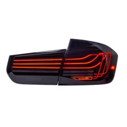 Задняя LED оптика BMW 3 F30 2012+ черная Laser M4