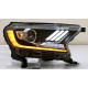 Ford Ranger T7 2015+ передние FULL LED стиль Mustang