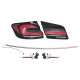BMW 5 серія F10 2011+ задні червоні FULL LED тюнінг G30 look Full Set BM