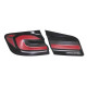 BMW 5 серии F10 2011+ задние красные FULL LED тюнинг G30 look BM