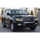 Toyota Land Cruiser LC 200 передние FULL LED тюнинг стиль Lexus NS