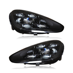Porsche Cayenne 958 2011+ передние FULL LED стиль 2018+ V1