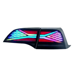 Tesla Model 3 задние LED стиль X RGB