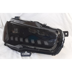 Mitsubishi Lancer X 2007+ передние FULL LED фары стиль Audi Q7