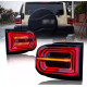 Toyota FJ Cruiser задние LED фонари черные FULL LED