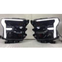 Ford F150 Mk13 2015+ передние LED фары черные Full LED