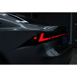 Lexus IS250 2013+ задние LED фонари черные