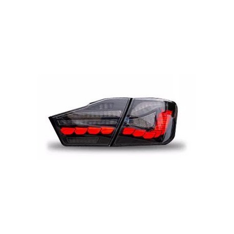 Toyota Camry V50 задні LED фари чорні OLED стиль