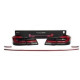 BMW 5 серія F10 2011+ задні LED фари червоні FULL LED тюнінг G30 look