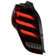Chevrolet Spark / Ravon R2 задние LED фонари W222 рестайлинг
