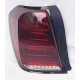 Chevrolet Cobalt / Ravon R4 задні LED фари червоні REST W222 BW