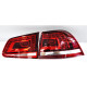 Volkswagen Touareg NF 2011-2018 задние LED фонари красные темные RSU