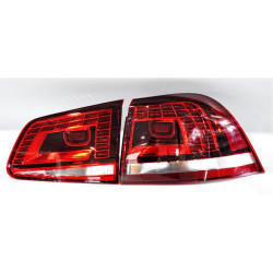 Volkswagen Touareg NF 2011-2018 задні LED ліхтарі червоні темні RSU