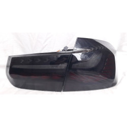 BMW 3 серии F30 2012+ задние LED фонари черные стиль M4 CP